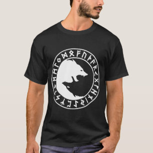 FENRIR, das Yang zu den Skandinaviern Odin Viking T-Shirt