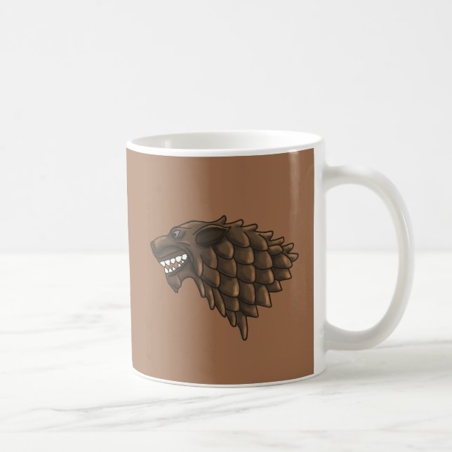 Fenrir/Fenriswolf Kaffeetasse (Rechts)