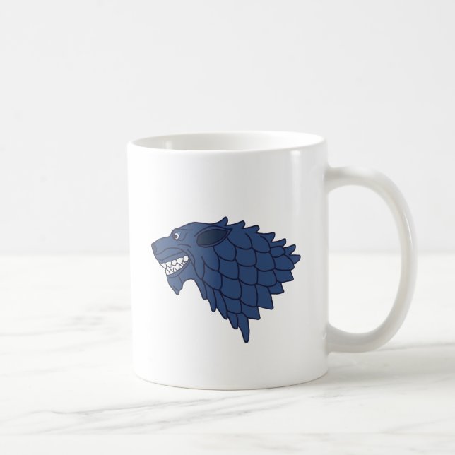 Fenrir/Fenriswolf Kaffeetasse (Rechts)