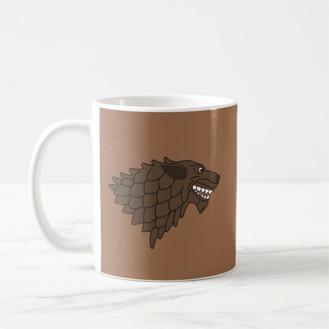 Fenrir/Fenriswolf Kaffeetasse (Links)