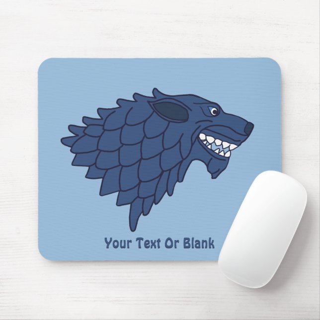 Fenrir/Fenriswolf Mousepad (Mit Mouse)