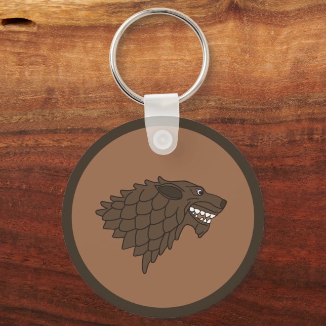 Fenrir/Fenriswolf Schlüsselanhänger (Vorderseite)