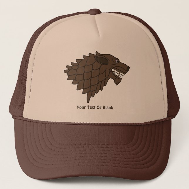Fenrir/Fenriswolf Truckerkappe (Vorderseite)