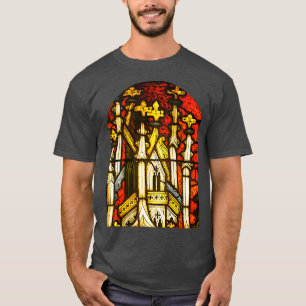 Fenster 3 aus festgestelltem Glas T-Shirt