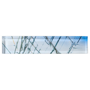Fenster abgebrochen namensplakette