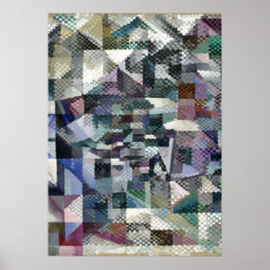 Fenster "Abstrakte Malerei" mit Verzögerung 3 Poster