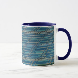 Fenster-Abstraktions-Tasse Tasse