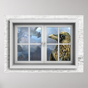 Fenster-Ansicht-Poster Poster