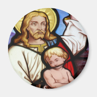 Fenster aus festem Glas Magnet