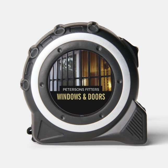 Fenster & Bars, Fenster & Türen Fitter Company Maßband (Vorderseite)