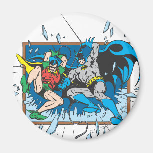 Fenster Batman & Robin Shatter Magnet