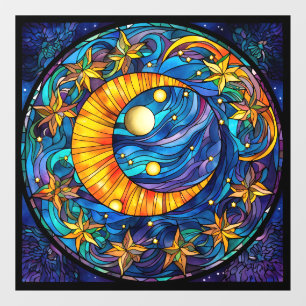 Fenster "Celestial Bodies" Fensteraufkleber