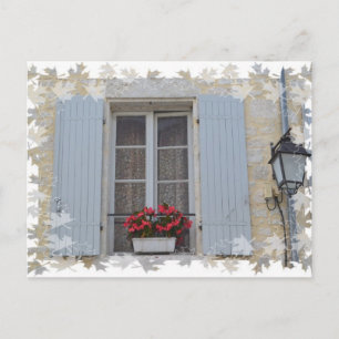 Fenster der Dordogne Postkarte