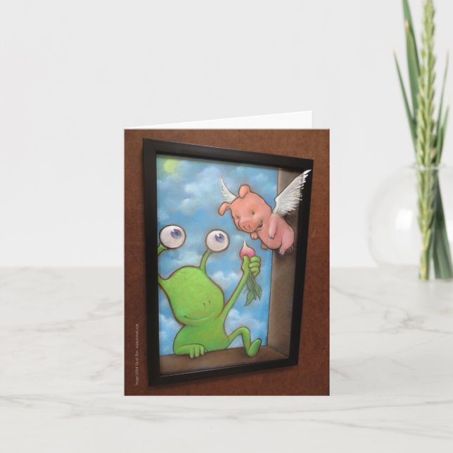 Fenster der Großdenn-Karte Karte (Vorderseite)