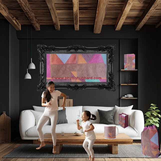 Fenster der Möglichkeiten Mittlere Geschenktüte (Get the full  “Windows Of Opportunities” collection at: https://bit.ly/SmartArtZazzle. )