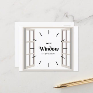 Fenster der Postkarte