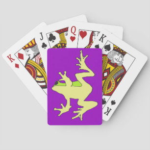 Fenster Frosch Spielkarten