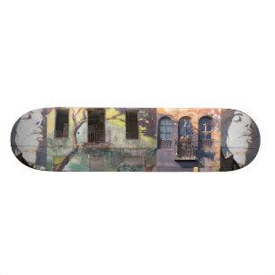 Fenster-Graffiti-Skateboard Skateboard
