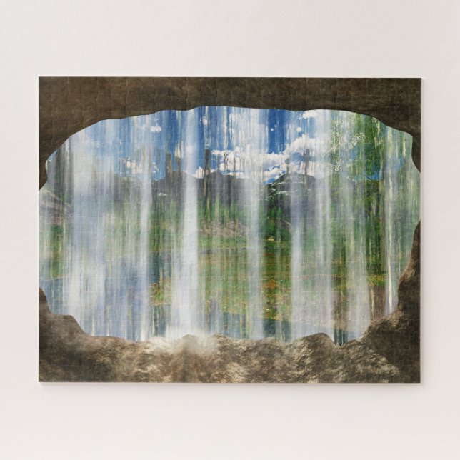 Fenster im Cwm-Puzzle Puzzle (Horizontal)