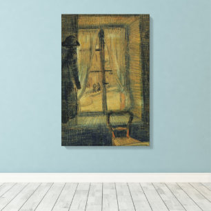 Fenster im Restaurant Bataille von Vincent van Gog Leinwanddruck