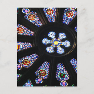 Fenster in Barcelona Postkarte