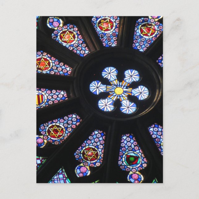 Fenster in Barcelona Postkarte (Vorderseite)