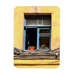 Fenster in Sankt Petersburg Magnet