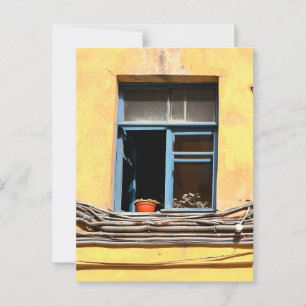 Fenster in Sankt Petersburg Postkarte