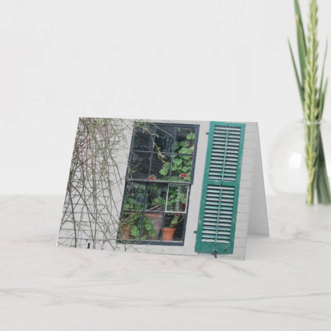 Fenster Karte (Vorderseite)