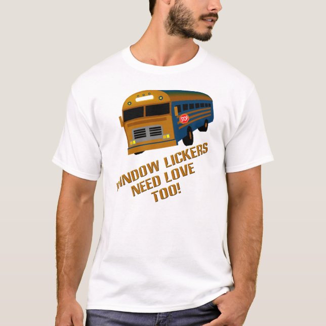 Fenster Lickers T-Shirt (Vorderseite)