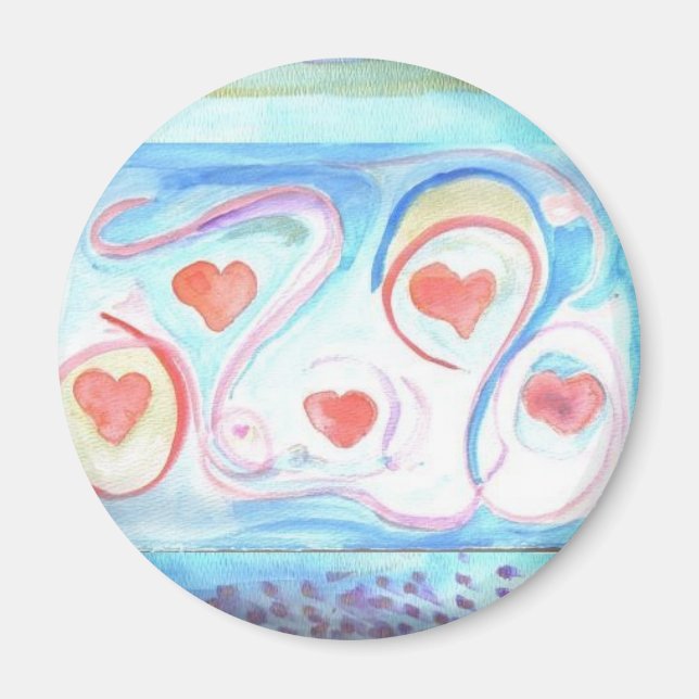 Fenster meines Herzmagazins Magnet (Vorne)