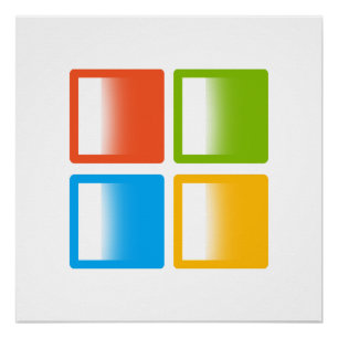 Fenster Microsoft Kunst Poster