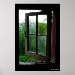 Fenster öffnen poster