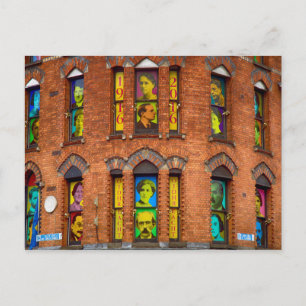 Fenster Postkarte