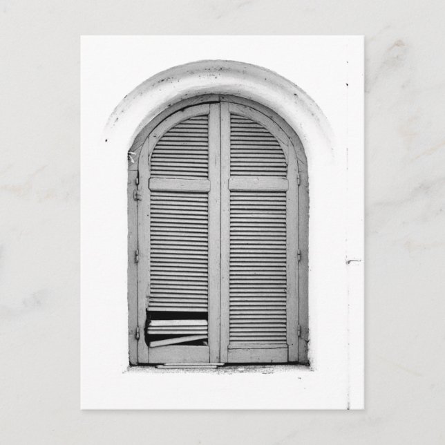 Fenster Postkarte (Vorderseite)