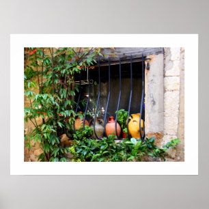 Fenster Pots II Poster