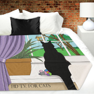 Fenster "Schwarze Katze aussehen" Sherpadecke