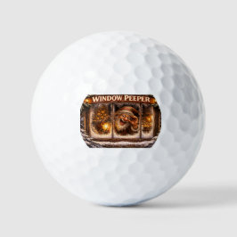 Fenster Späher Isländischer Yule Bursche Golfball