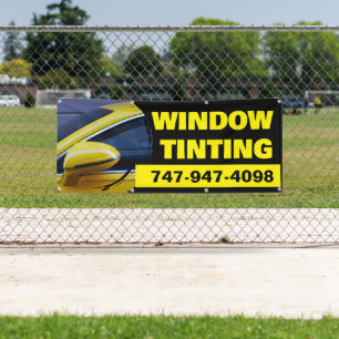 Fenster Tönung individuell Banner
