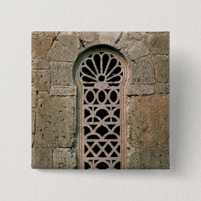 Fenster Tracery, von der Basilika San Juan Button (Vorderseite)