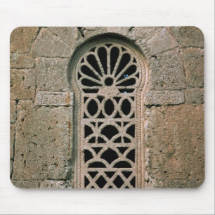 Fenster Tracery, von der Basilika San Juan Mousepad
