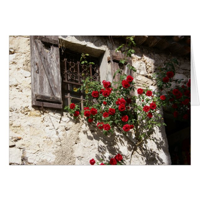 Fenster und Rose (Vorderseite (Horizontal))