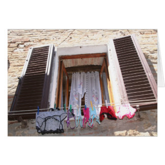 Fenster und Thongs