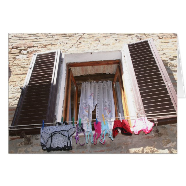 Fenster und Thongs (Vorderseite (Horizontal))