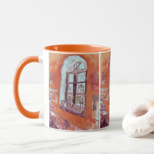 Fenster von Vincent van Gogh's Studio am Asyl Tasse