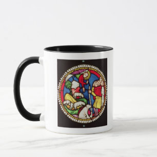 Fenster, welches die Ankündigung zu darstellt Tasse