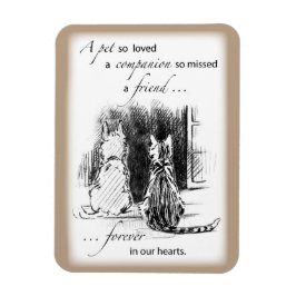 Fenster zum Aussehen von Hunden und Katzen, Beilei Magnet