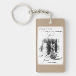 Fenster zum Aussehen von Hunden und Katzen, Beilei Schlüsselanhänger