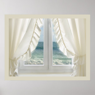 Fenster zum Meer - Plakat