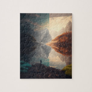 Fenster zum Selbst-1-Puzzle Puzzle